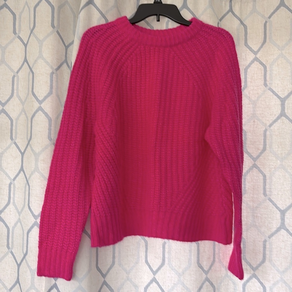 A new day hot Pink Sweater!!